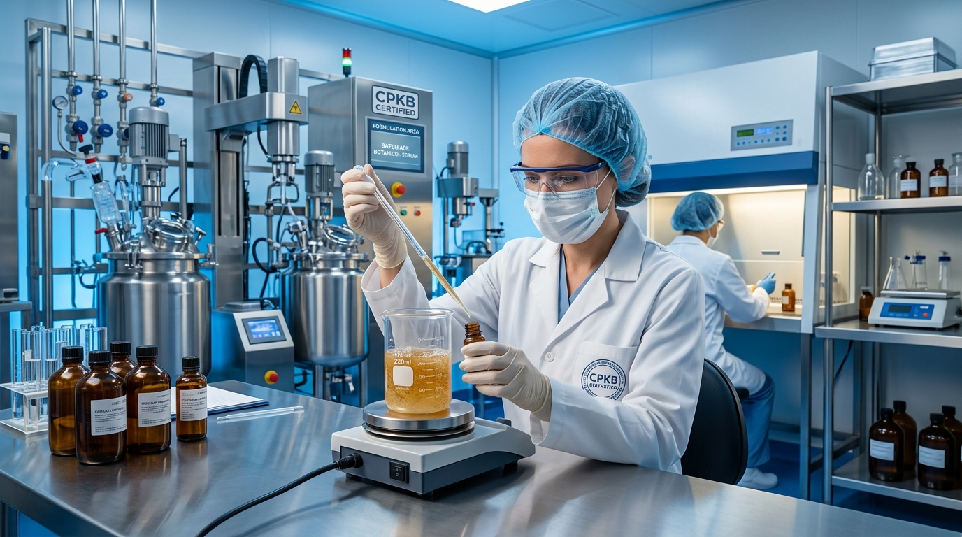 Laboratorium Formulasi Kosmetik RilisAja Berstandar CPKB BPOM